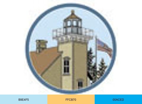 Harbor Light brand color palette