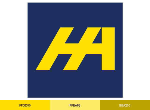 Harbour Air brand color palette