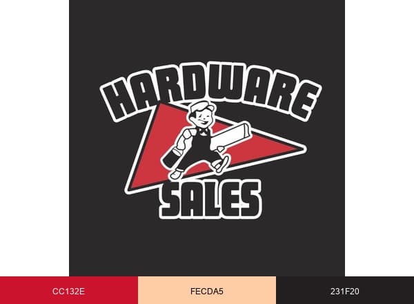 Hardware Sales Inc. brand color palette