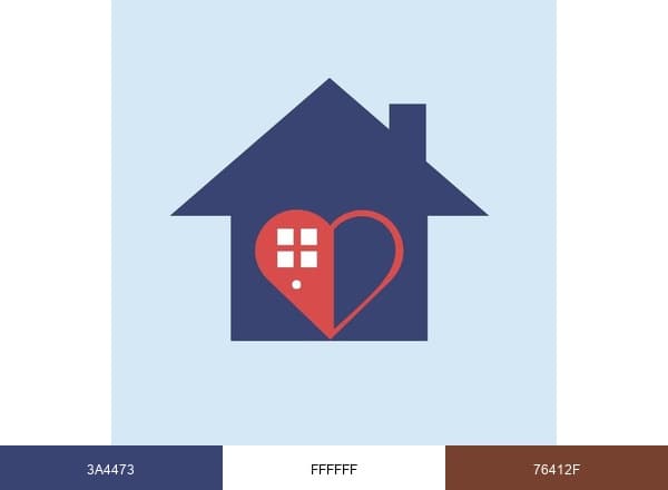 Harriott Home Health Services brand color palette