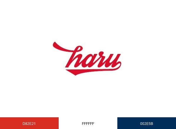 HaruTheme brand color palette