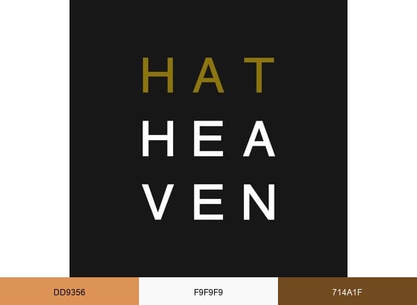 Hat Heaven brand color palette