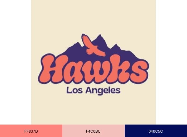 HAWKs brand color palette