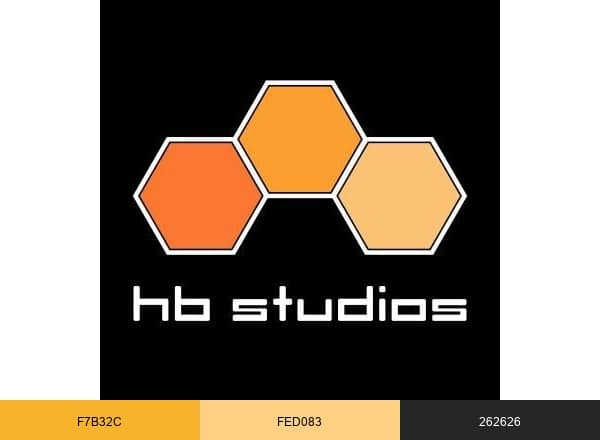 HB Studios brand color palette