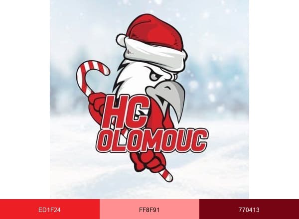 HC Olomouc brand color palette