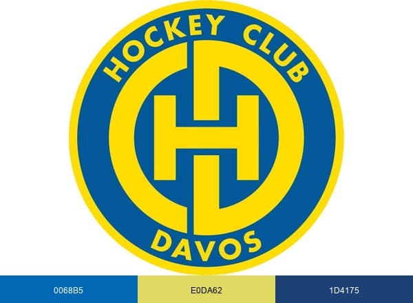 Hockey Club Davos AG brand color palette