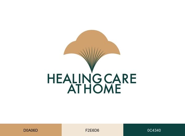 Healing Care At Home brand color palette