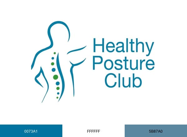Healthy Posture Club brand color palette