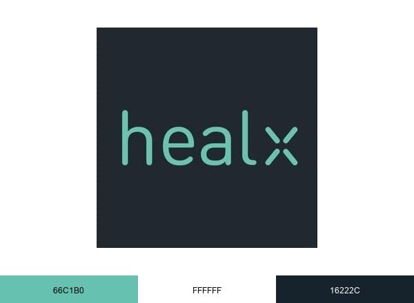 Healx brand color palette