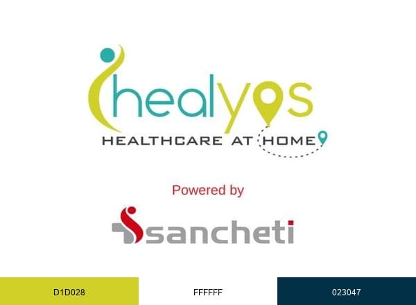 HealYos brand color palette