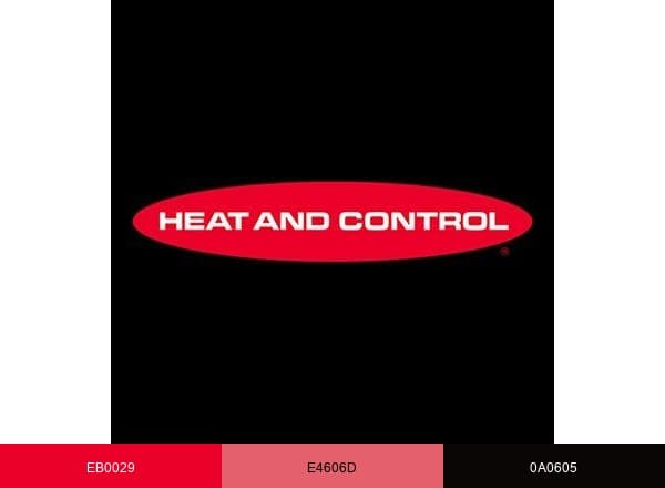 Heat and Control brand color palette
