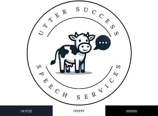 Utter Success Speech Services brand color palette