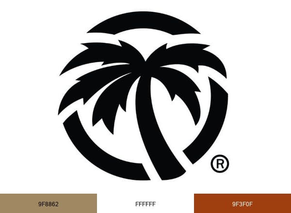 Heat Wave Visual brand color palette