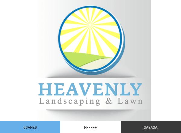 Heavenly Landscaping & Lawn brand color palette