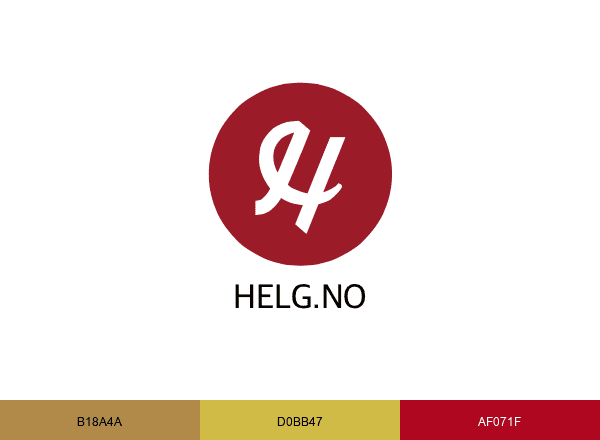 Helgelendingen brand color palette