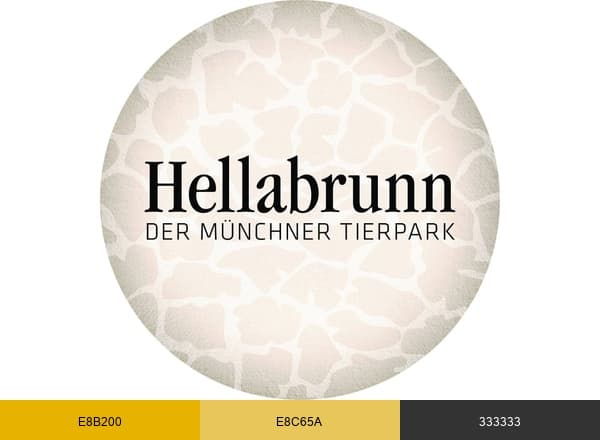 Tierpark Hellabrunn brand color palette