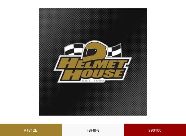 Helmet House brand color palette