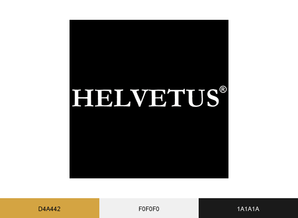 Helvetus brand color palette