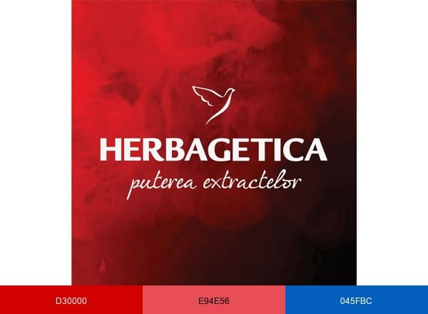 Herbagetica brand color palette