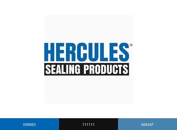 Hercules Sealing Products brand color palette