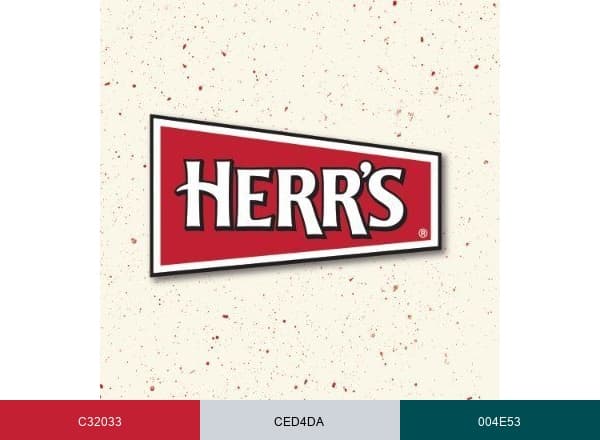 Herr Foods Inc. brand color palette