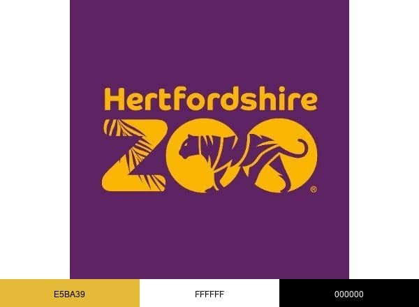Hertfordshire Zoo brand color palette