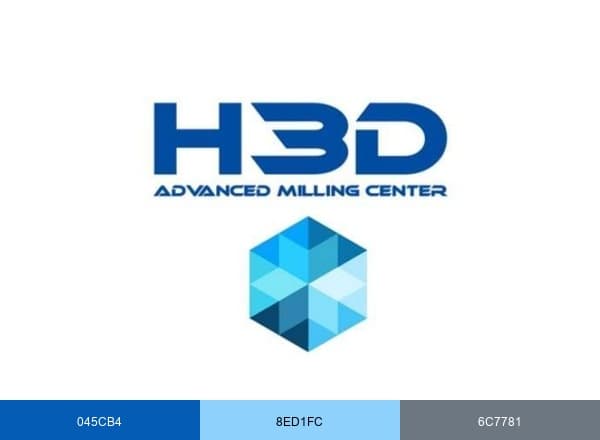 – HEXA3DENTAL brand color palette