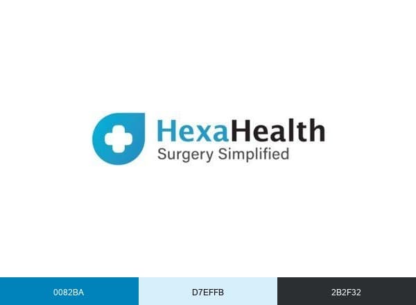 HexaHealth brand color palette