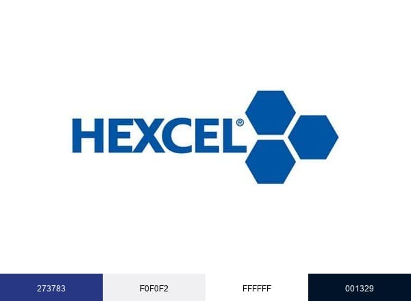 Hexcel brand color palette