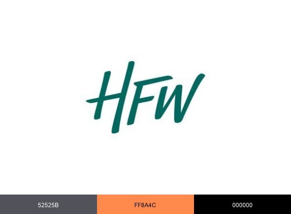 HFW brand color palette