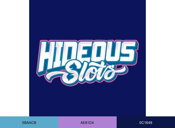 Hideous Slots brand color palette