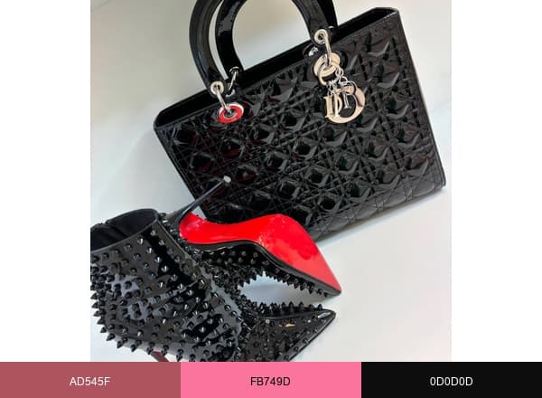 High Heel Hierarchy brand color palette