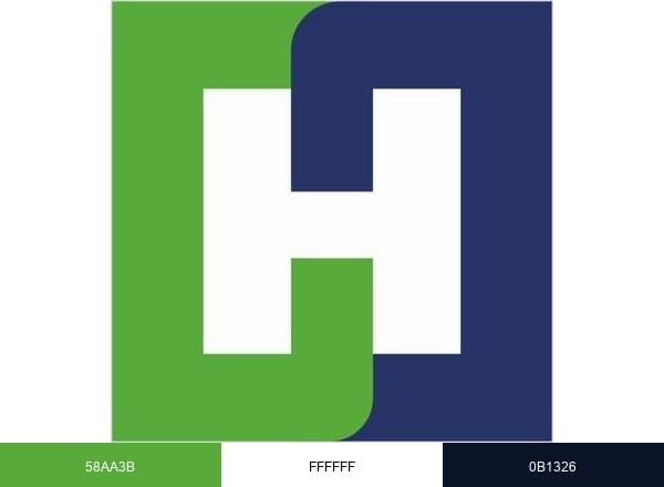 Himveda Physiotherapy brand color palette