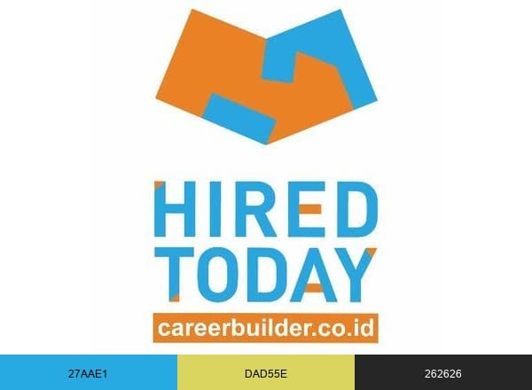 HiredToday brand color palette