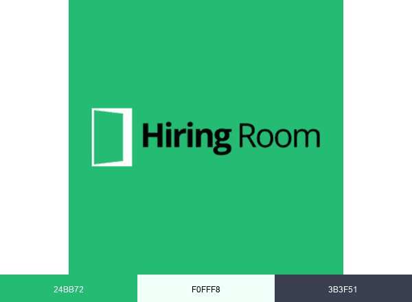 Hiring Room brand color palette