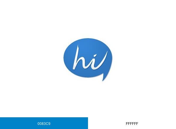 Hispatek-Internet brand color palette