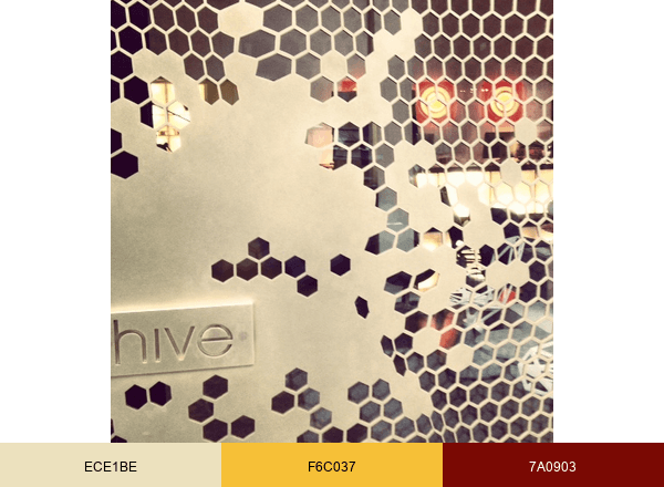Hivemodern.Com brand color palette