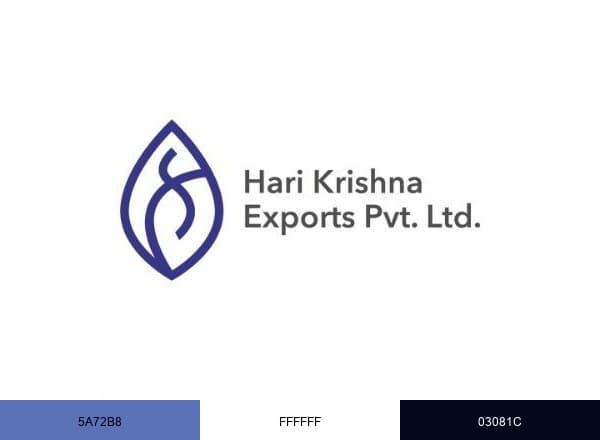 Hari Krishna Exports brand color palette