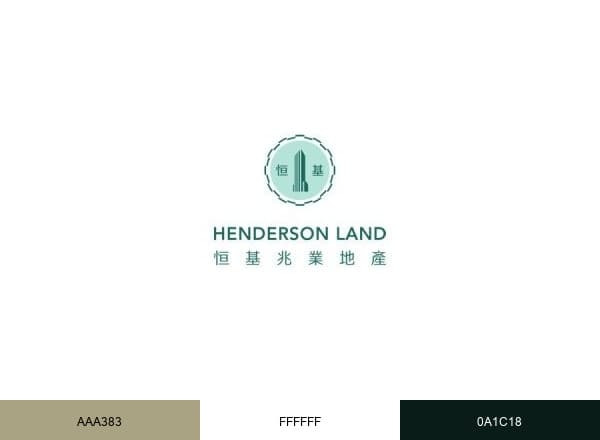 Henderson Land brand color palette