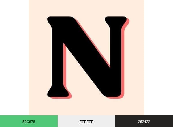 HM Nabavian brand color palette