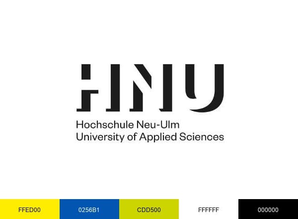 Hochschule Neu-Ulm brand color palette