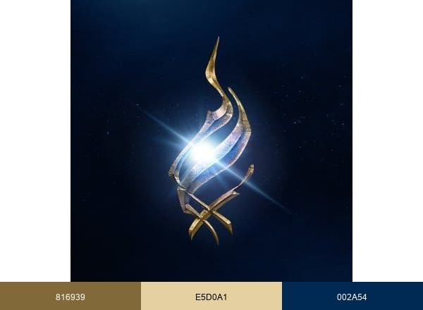 Hogwarts Legacy brand color palette
