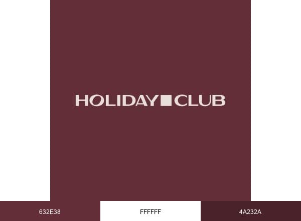 Holiday Club brand color palette