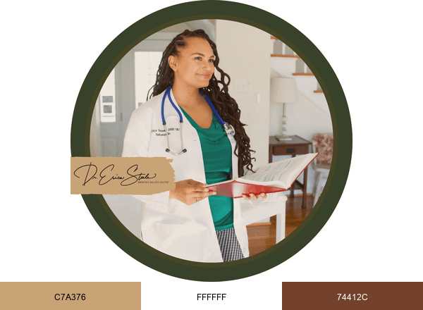 Holistic Family Practice brand color palette