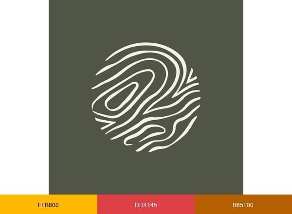 Holzkern brand color palette