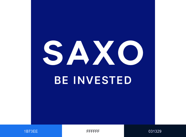 Saxo brand color palette