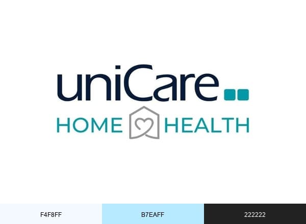 UniCare Home Health brand color palette