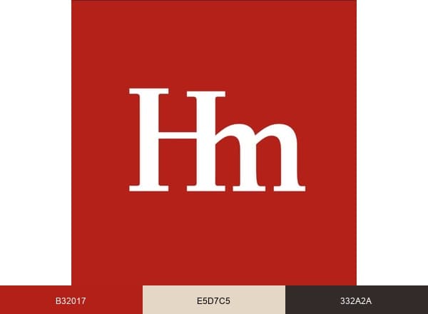 Homemakers Furniture brand color palette