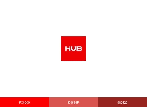 HUB Interior brand color palette