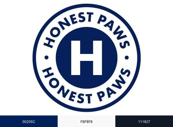 Honest Paws brand color palette